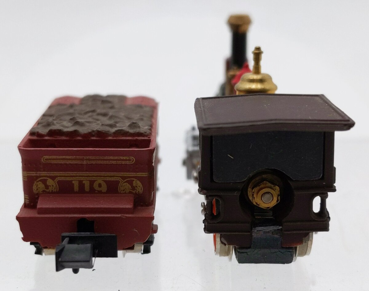 Bachmann 4750 N Scale Union Pacific 4-4-0 Steam Locomotive & Tender #119 EX