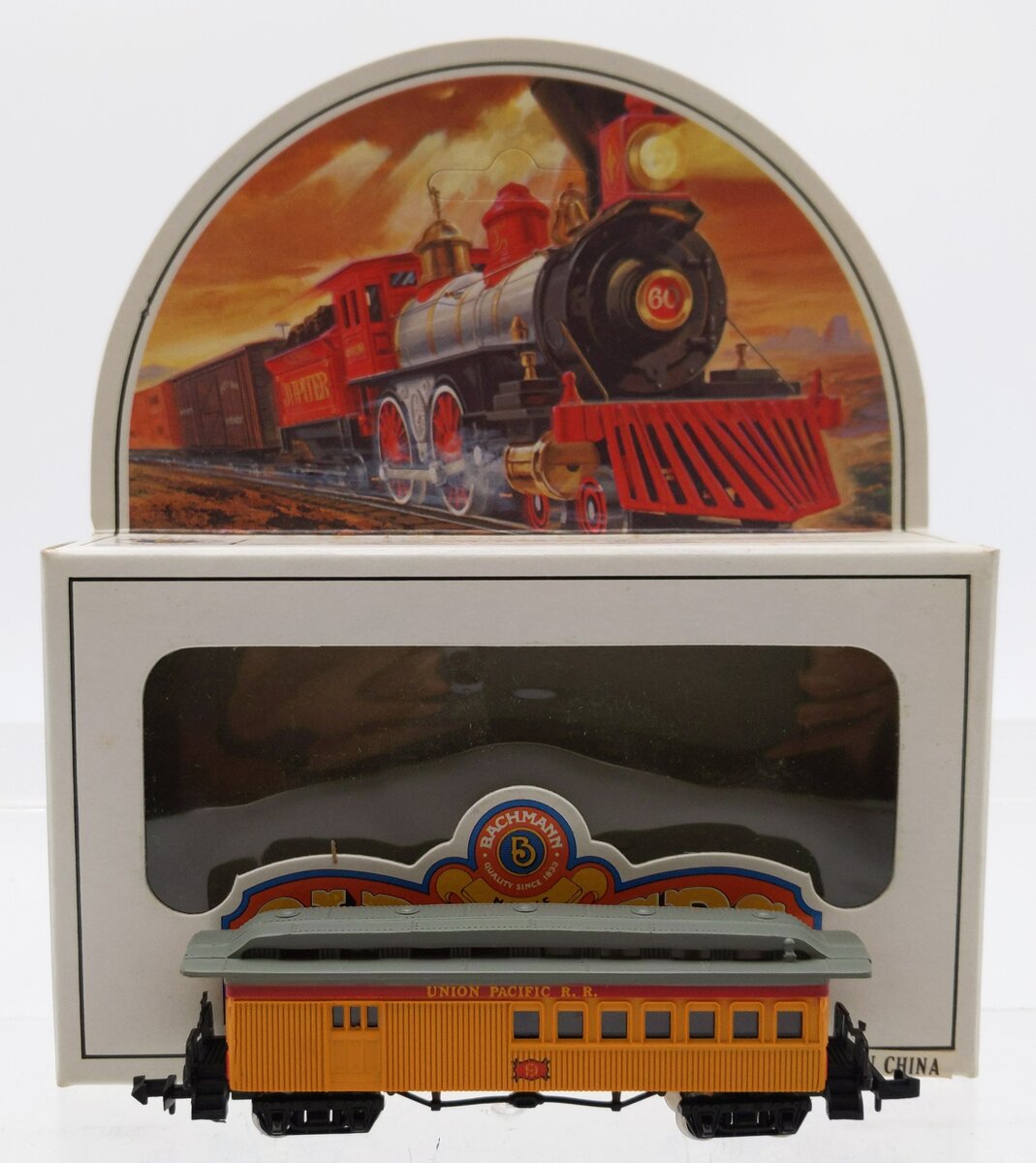 Bachmann 75551 N Scale Union Pacific 47' Old-Time Combine w/Metal Wheels #9 LN/Box
