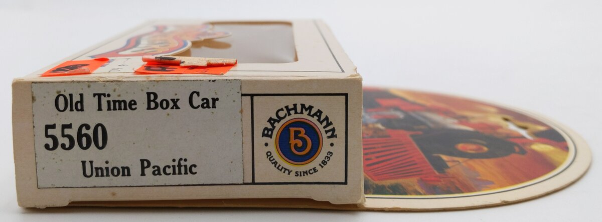 Bachmann 5560 N Scale Union Pacific Old Timers Box Car #556 LN/Box