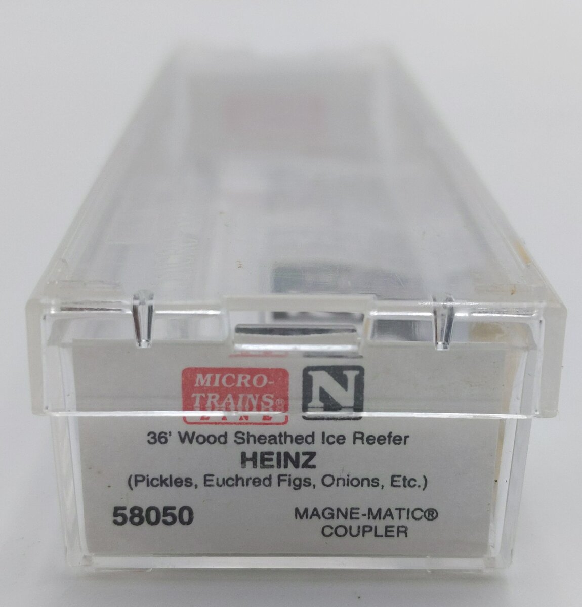 Micro-Trains 05800050 N Scale Heinz 36' Wood Sheathed Ice Reefer #484 NIB