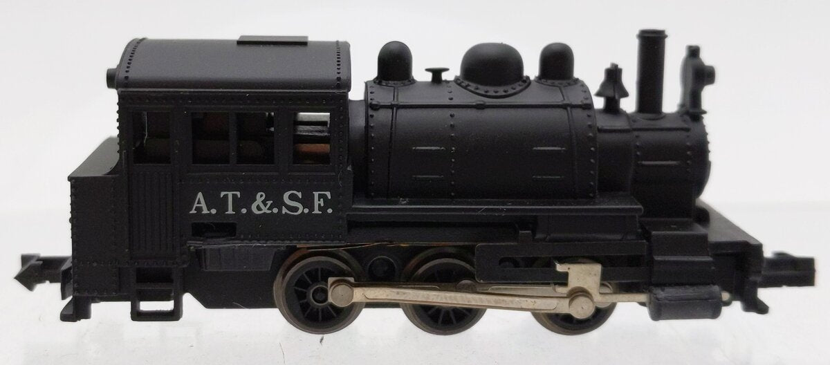Life Like 7781 N Scale Atchison, Topeka & Santa Fe 0-6-0 Saddle Tank Locomotive LN/Box