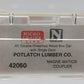 Micro-Trains 04200060 N Scale Potlatch Lumber Co. 40' Wood Boxcar #424 EX/Box