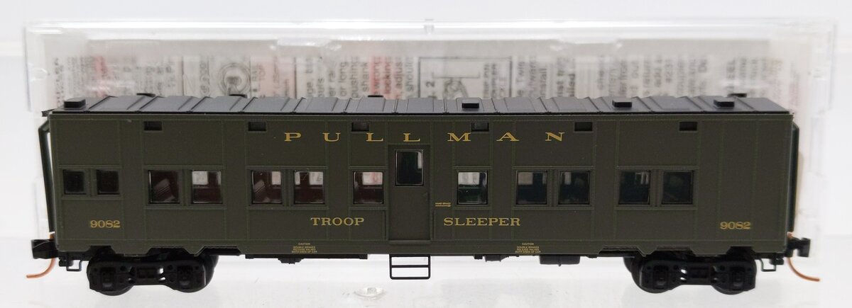 Micro-Trains 11600014 N US Office of Defense Trans 50' Troop Sleeper Car #9082 NIB