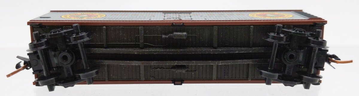 Micro-Trains 04900450 N Robin Hood Beer 40' Double-Sheathed Wood Reefer #5301 EX/Box