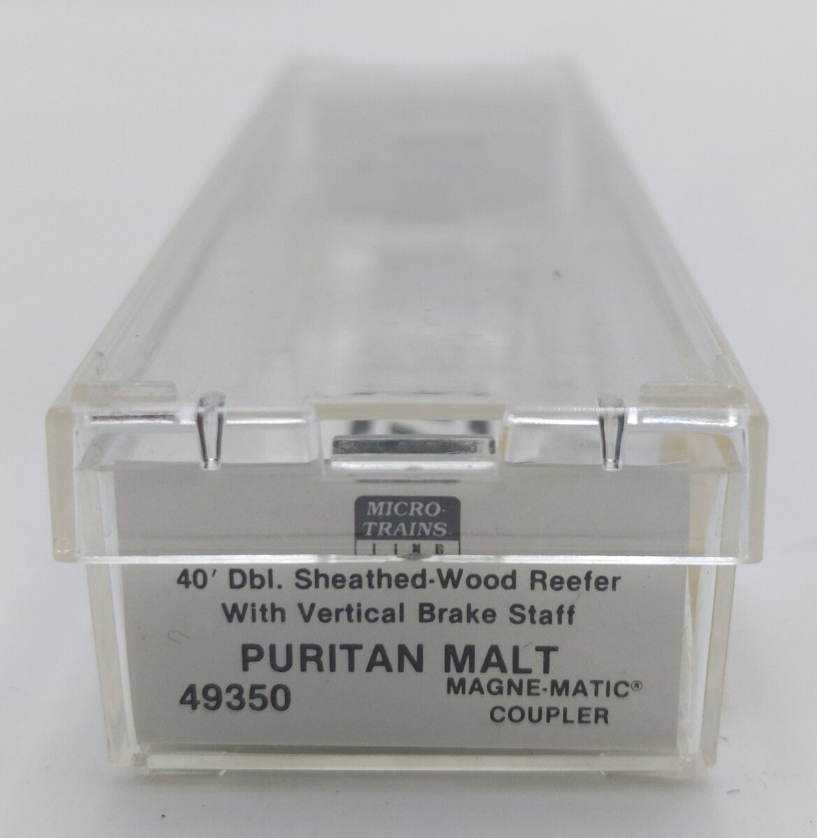 Micro-Trains 04900350 N Puritan Malt 40' Double Sheathed Wood Reefer #40636 LN/Box