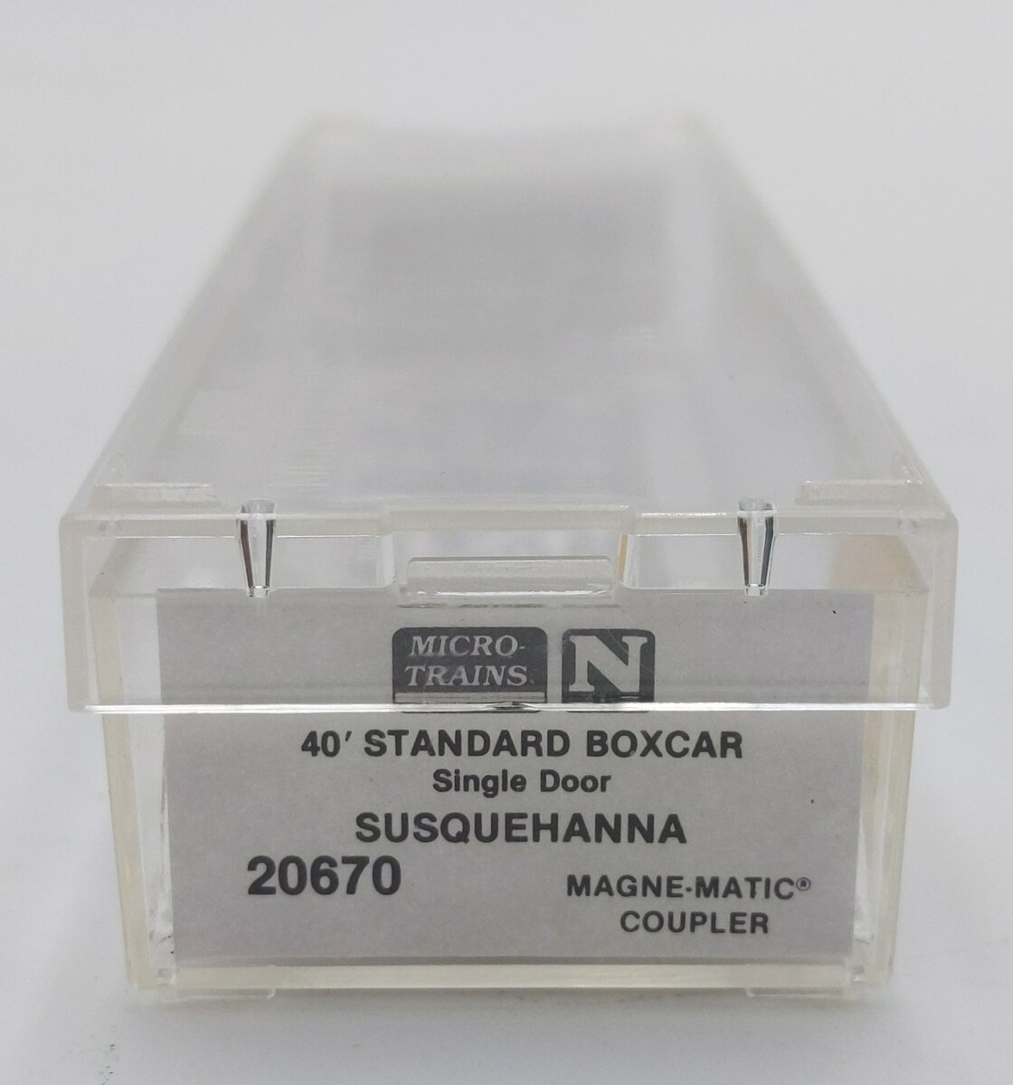 Micro-Trains 02000670 N Scale Susquehanna 40' Standard Single Door Boxcar #504 NIB