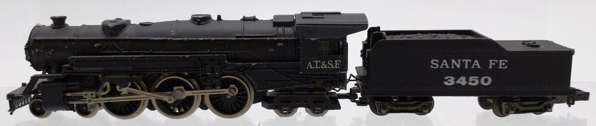 Revell N-2391 N Scale Atchison Topeka Santa Fe Steam Locomotive & Tender #3450 VG