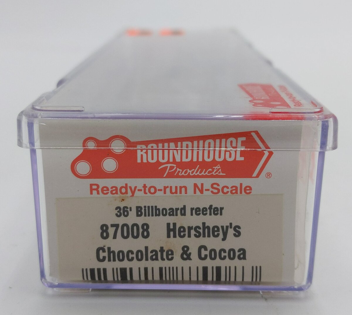 Roundhouse 87008 N Hershey's Chocolate & Cocoa 36' Billboard Reefer Car #727 EX/Box