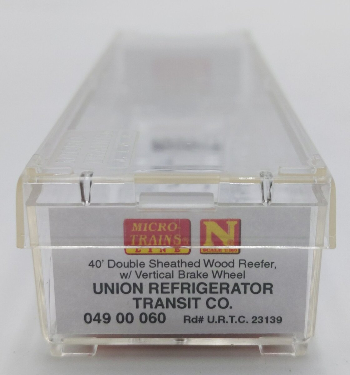 Micro-Trains 04900060 N URTC 40' Double Sheathed Wood Reefer #23139 EX/Box