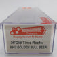 Roundhouse 8942 N Golden Bull Beer 36' Old Time Reefer Car #740 EX/Box