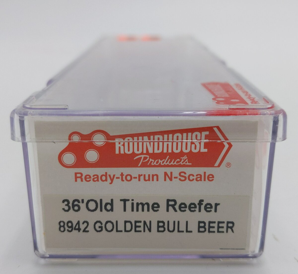 Roundhouse 8942 N Golden Bull Beer 36' Old Time Reefer Car #740 EX/Box