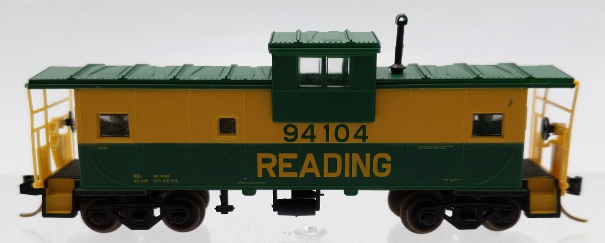 Atlas 30309 N Scale Reading Extended Vision Caboose #94101 NIB