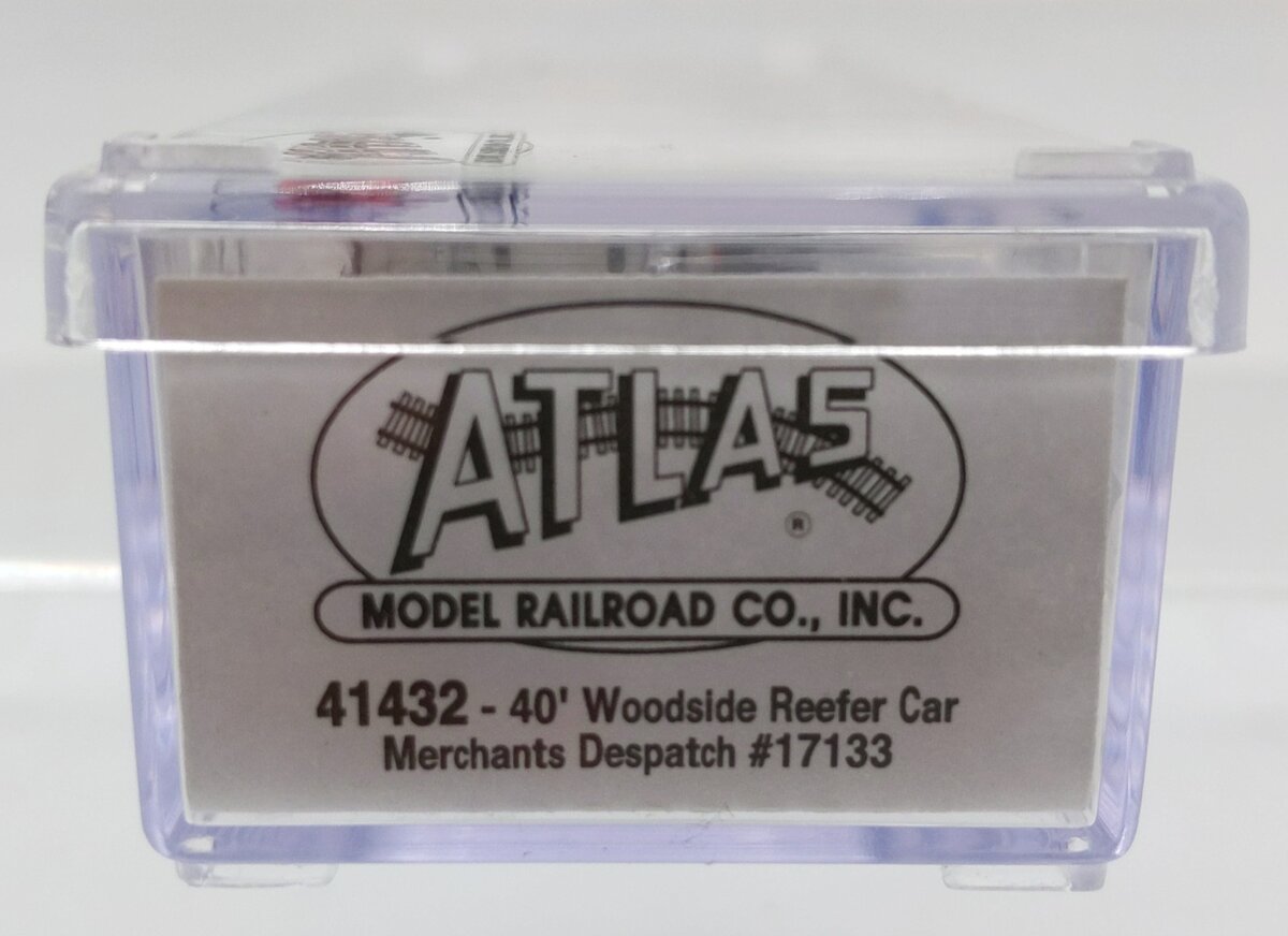 Atlas 41432 N Scale Merchants Despatch 4' Woodside Reefer Car #17133 NIB