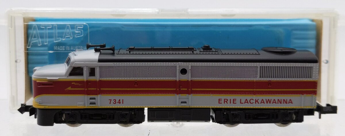 Atlas 4101 N Scale Erie Lackawanna FA-1 Diesel Locomotive #7341 LN/Box