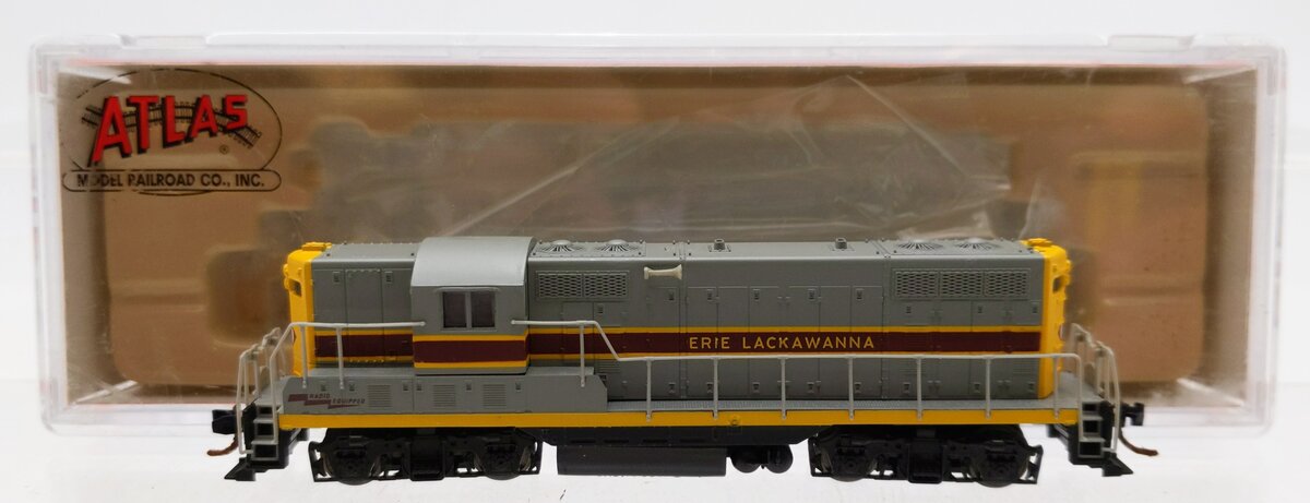 Atlas 48214 N Scale Erie Lackawanna GP-7 Phase II Diesel Locomotive LN/Box