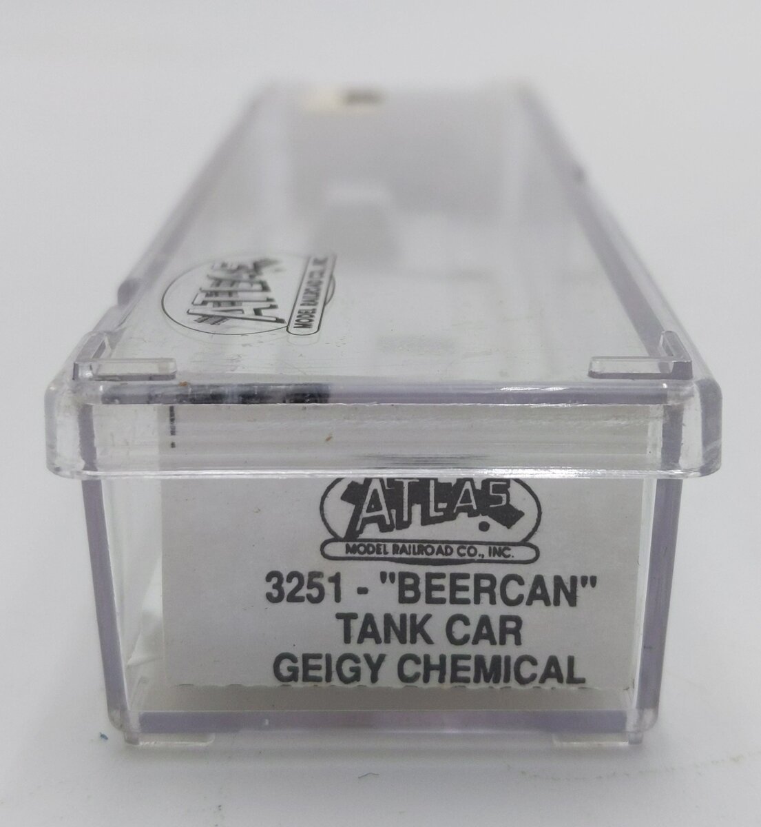 Atlas 3251 N Scale Geigy Chemical Beer Can Tank Car #88383 LN/Box