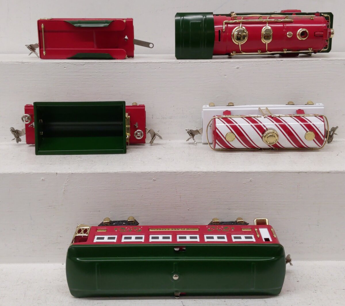 Lionel 6-51012 O Gauge Tinplate Christmas Steam Train Set VG/Box