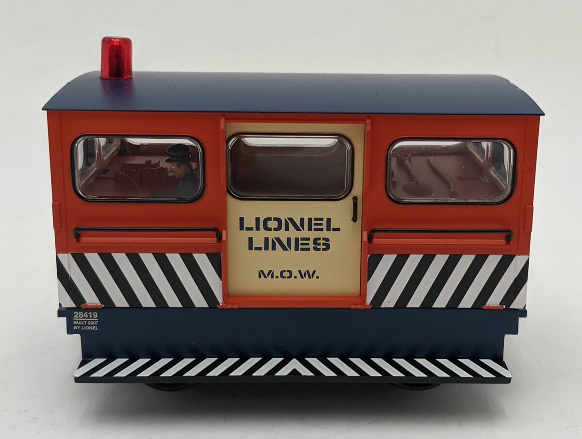 Lionel 6-28419 O Gauge Lionel Lines Motorized Speeder VG