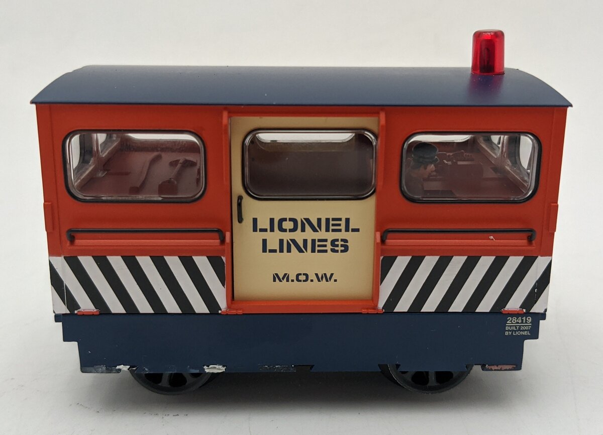 Lionel 6-28419 O Gauge Lionel Lines Motorized Speeder VG