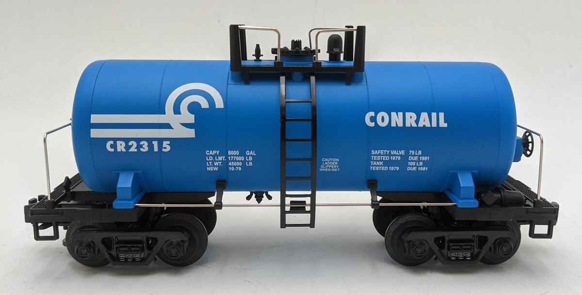 MTH 20-9601 O Gauge Conrail 8,000 Gallon Tank Car #CR2315 LN