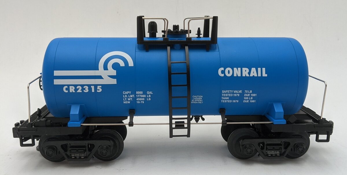 MTH 20-9601 O Gauge Conrail 8,000 Gallon Tank Car #CR2315 LN