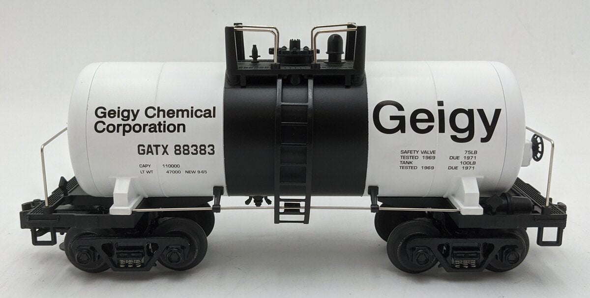 MTH 20-96015 O Gauge Geigy 8,000 Gallon Tank Car #88383 LN