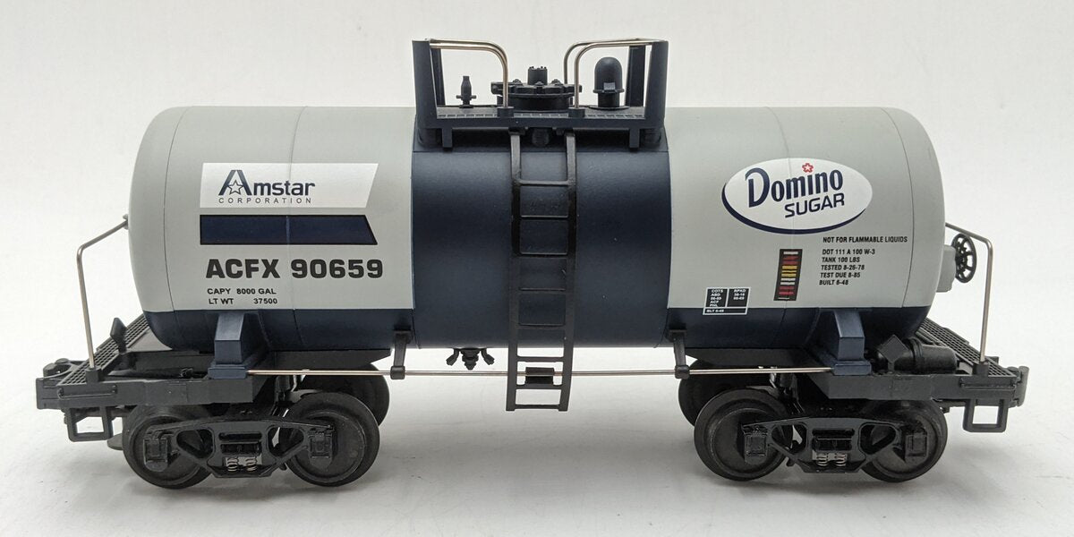 MTH 20-96029 O Gauge Domino Sugar Tank Car #90659 LN