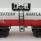 MTH 20-96070 O Scale Western Maryland 8000 Gallon Tank Car #1706 LN