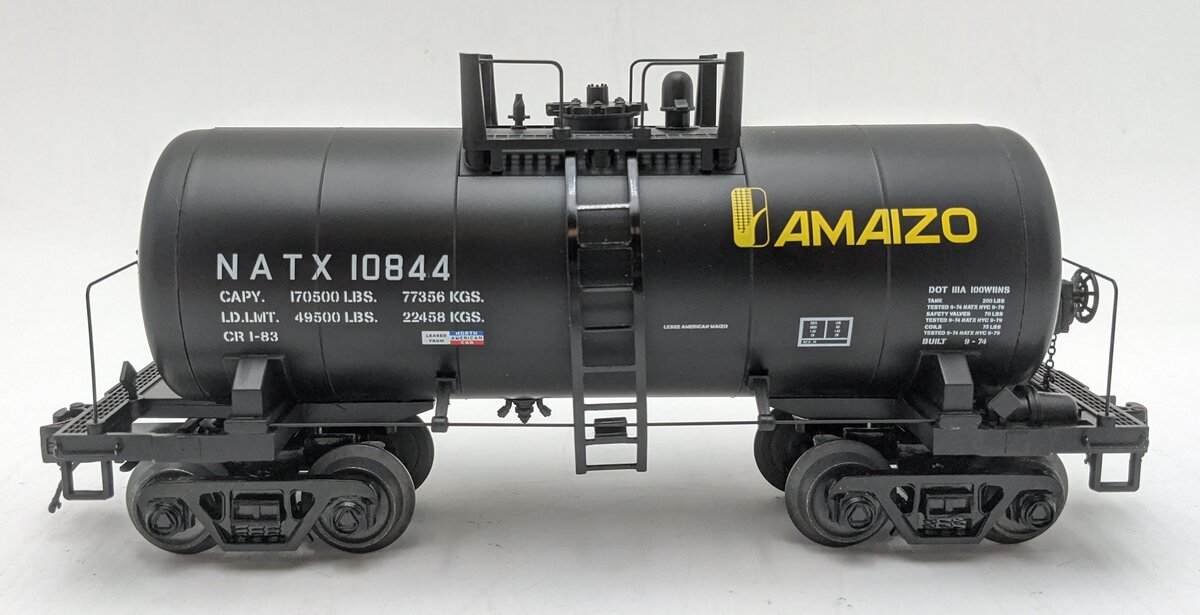 MTH 20-96742 O Gauge Amaizo 8000 Gallon Tank Car #10844 LN