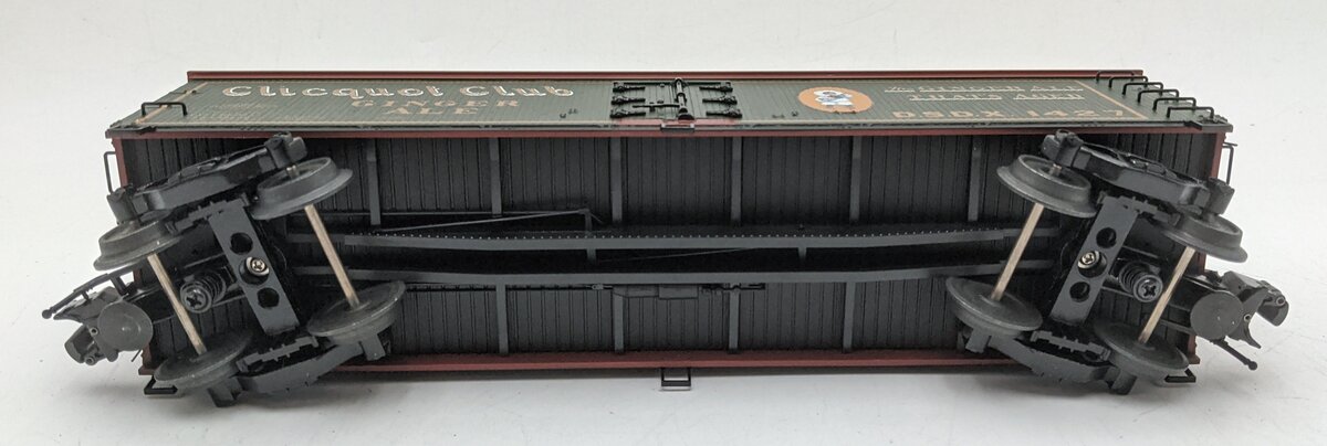 Atlas 8195 O Gauge Clicquot Club Woodsided Refrigerator Car #1427 (3-Rail) LN