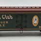 Atlas 8195 O Gauge Clicquot Club Woodsided Refrigerator Car #1427 (3-Rail) LN