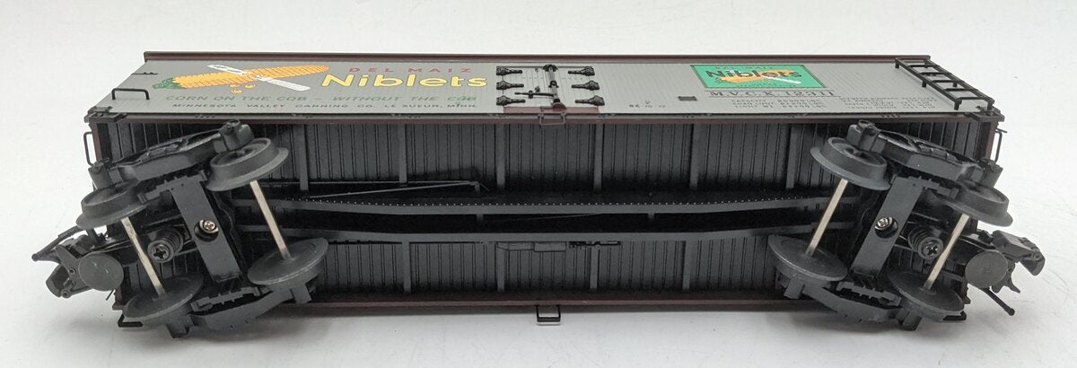 Atlas 6733-1 O Gauge Del Maiz Niblets Woodside Reefer Car #12311 (3-Rail) LN