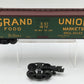 Atlas 6706-2 O Scale Grand Union Food Markets Woodside Reefer #90104 VG