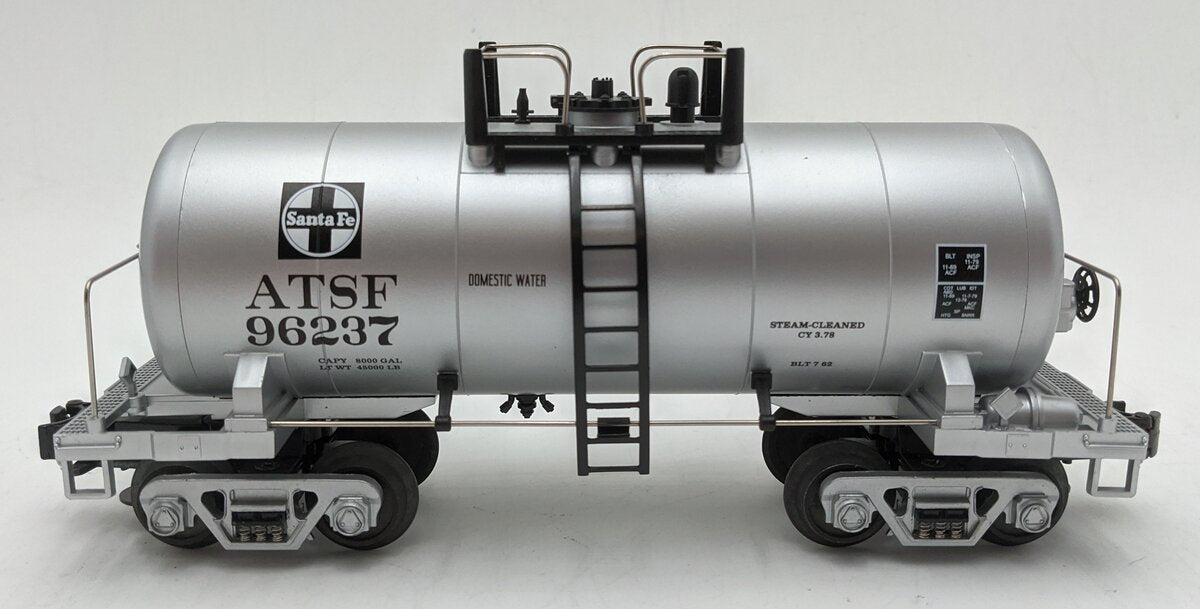 MTH 20-96022 O Gauge Santa Fe 8000 Gallon Tank Car #96237 LN