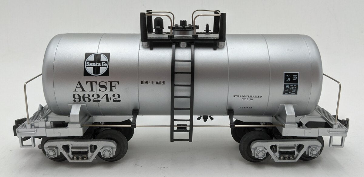 MTH 20-96022 O Gauge Santa Fe 8000 Gallon Tank Car #96242 LN