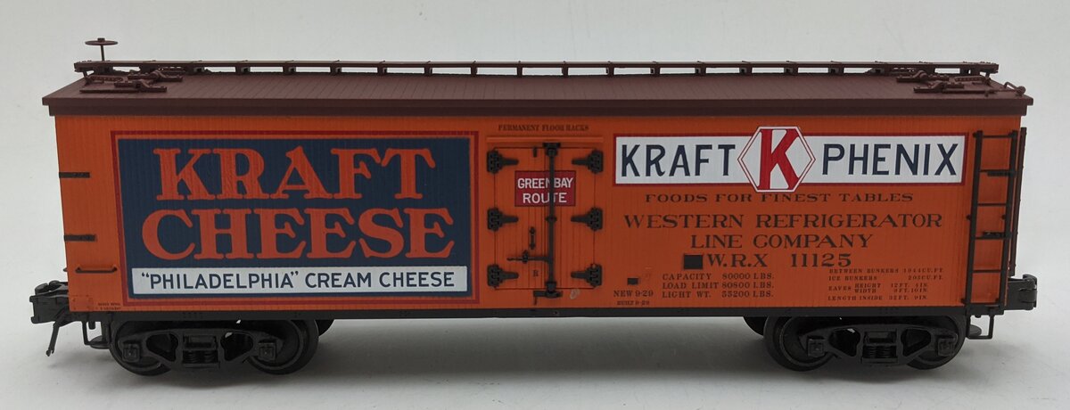 Atlas 6711-2 O Scale Kraft-Phenix Refrigerator Car #11125 - 3 Rail VG
