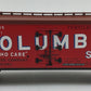Atlas 6726-1 O Gauge Columbia Soup Reefer Car #7500 (3-Rail) VG
