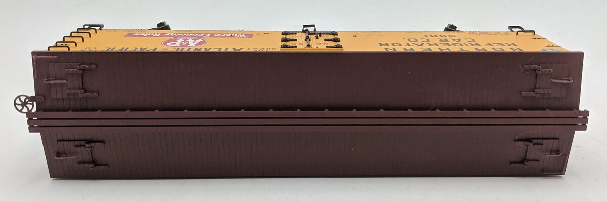 Atlas 6718-2 O Gauge Atlantic & Pacific Woodside Refrigerator Car #3901 (3-Rail) VG