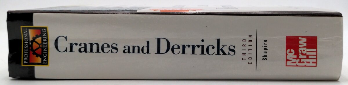 McGraw-Hill 0-07-057889-3 Cranes And Derricks 3rd Edition by Howard I. Shapiro LN