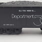 Lionel 6-52175 O Dept. 56 Hudson Steam Tender EX