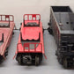 Lionel Vintage O Gauge Freight Cars #6111,6121,6111,6456,6456 [5] VG