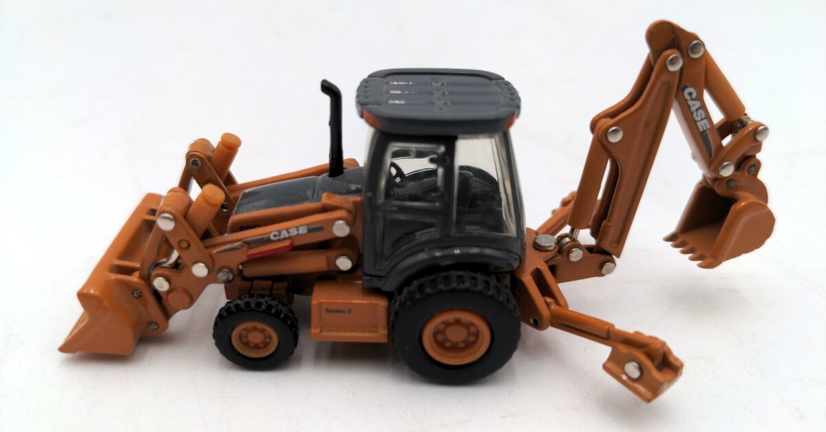 Norscot 21002 1:87 Scale Diecast 580 Super M Series 2 Loader/Backhoe EX