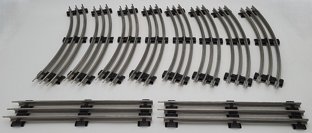 K-Line O Gauge Assorted Tubular Track Sections [10] EX