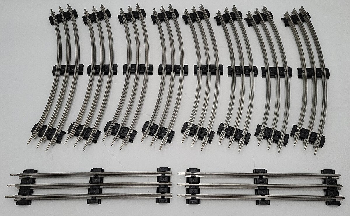 K-Line O Gauge Assorted Tubular Track Sections [10] EX