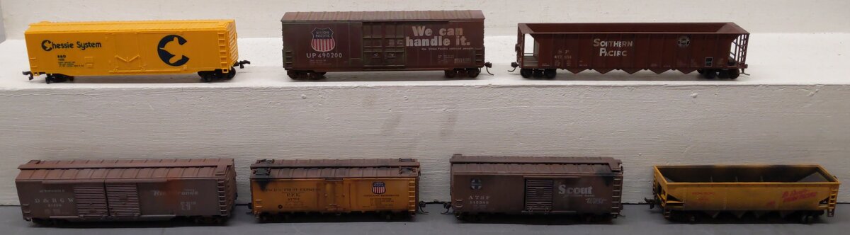 Lionel HO Custom Freight Cars #61720,45702,145386,518125,11098,490200,477851 [7]