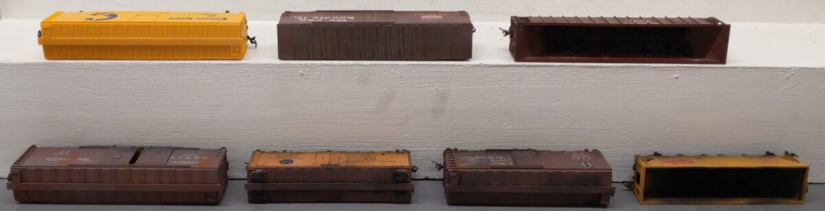 Lionel HO Custom Freight Cars #61720,45702,145386,518125,11098,490200,477851 [7]