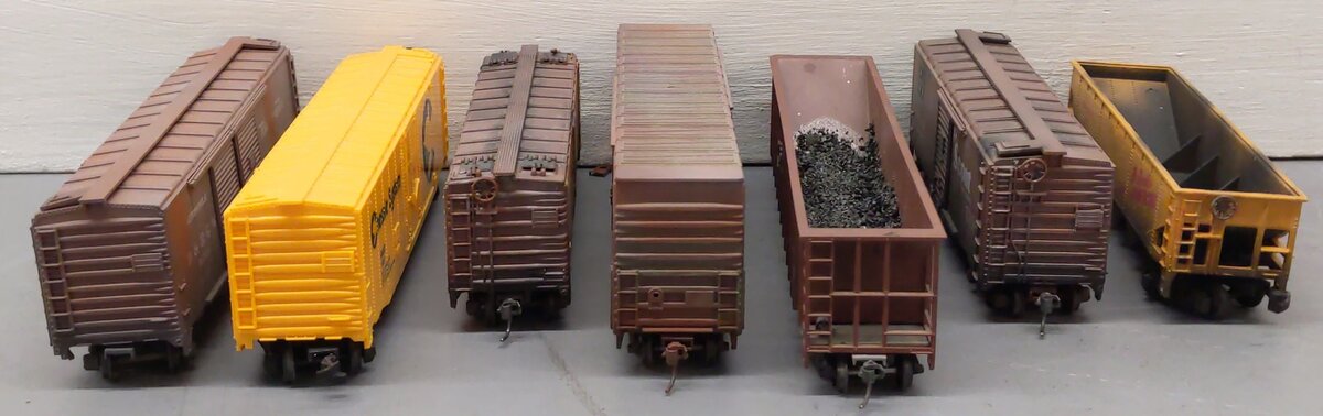 Lionel HO Custom Freight Cars #61720,45702,145386,518125,11098,490200,477851 [7]
