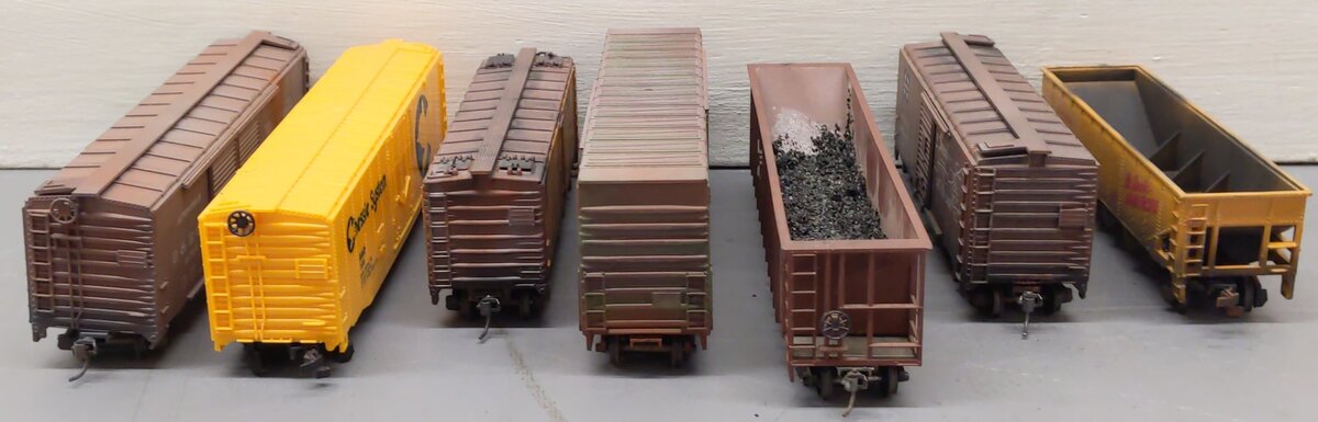 Lionel HO Custom Freight Cars #61720,45702,145386,518125,11098,490200,477851 [7]