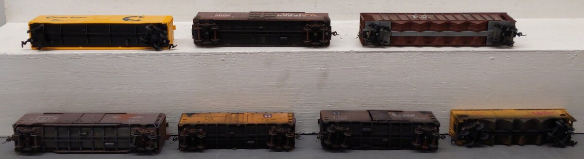 Lionel HO Custom Freight Cars #61720,45702,145386,518125,11098,490200,477851 [7]