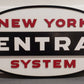 Stoddart New York Central System Wooden Laser Cut Sign LN